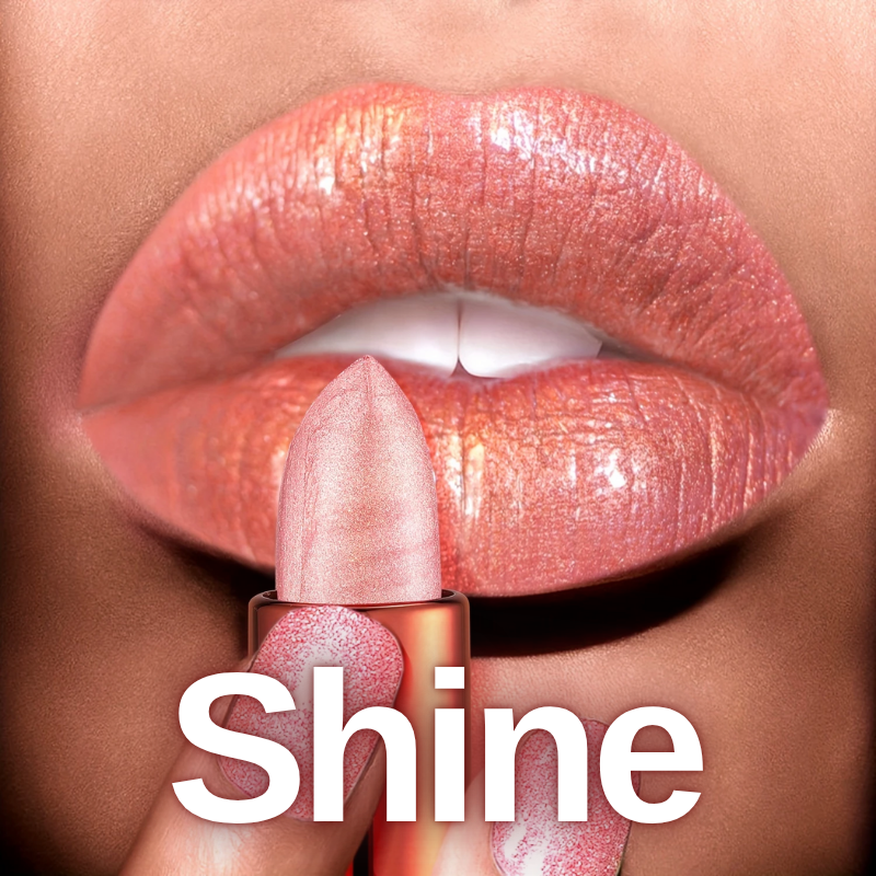 Kit 3 Batons Velvet Glow Lipstick Shine