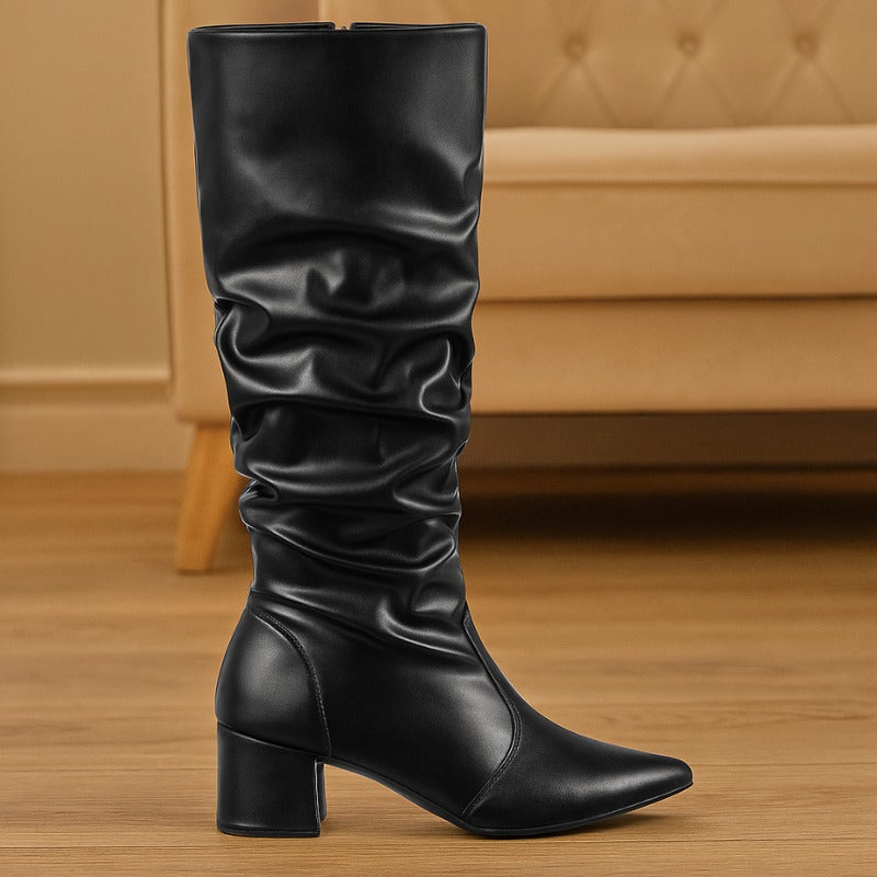 Nevada Bota Western Cano Alto Slouch – Conforto, Estilo e Personalidade