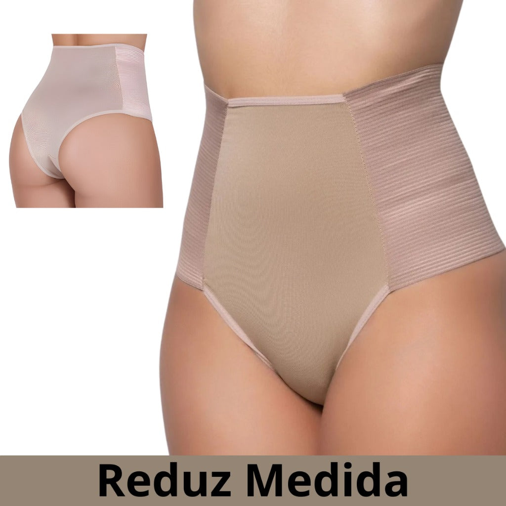 OFERTA - Kit 4 Calcinhas Cinta Modeladora Alta Pressão - Reduz Medidas com Zero Barriga