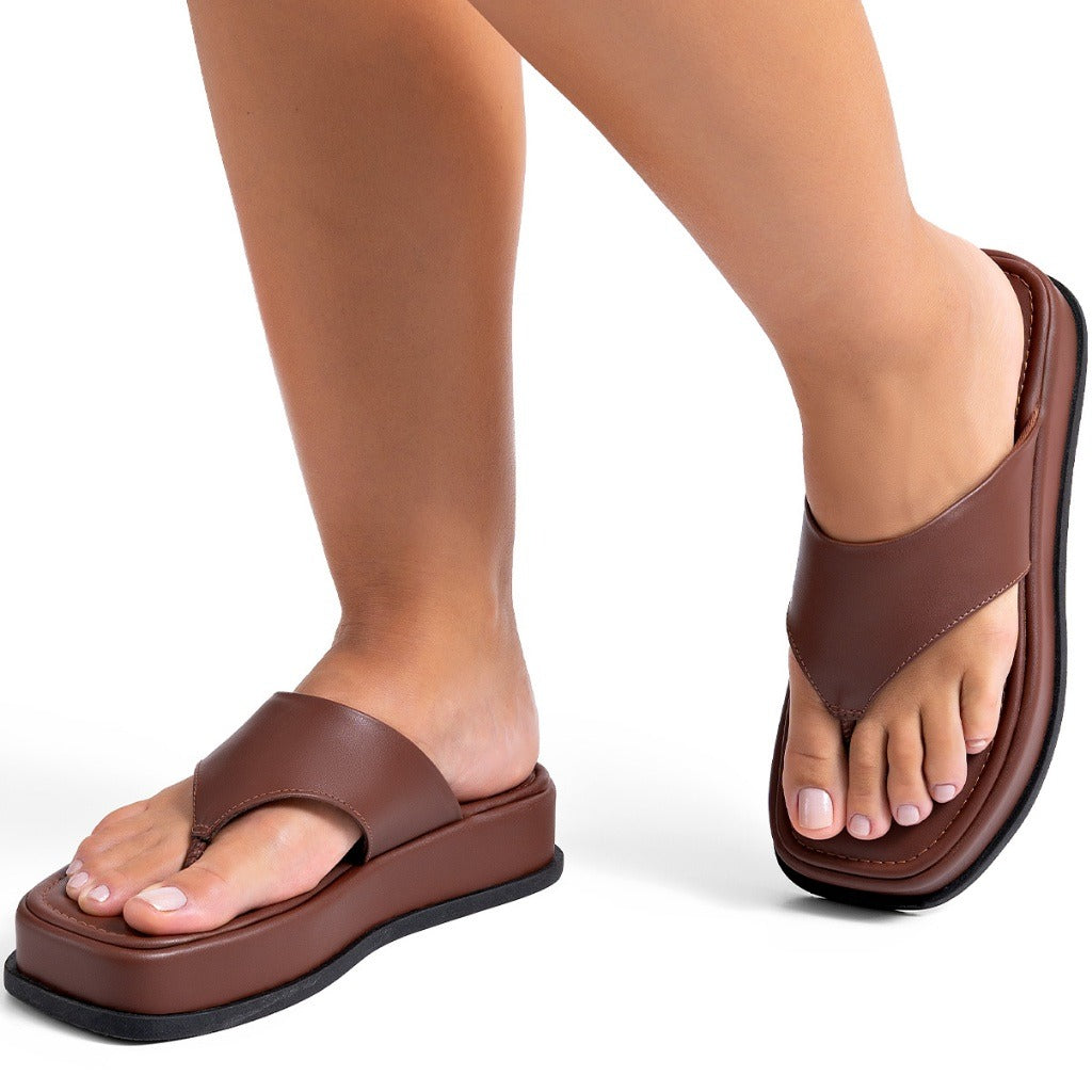 Tamanco Feminino Lumiss Flatform Confortável
