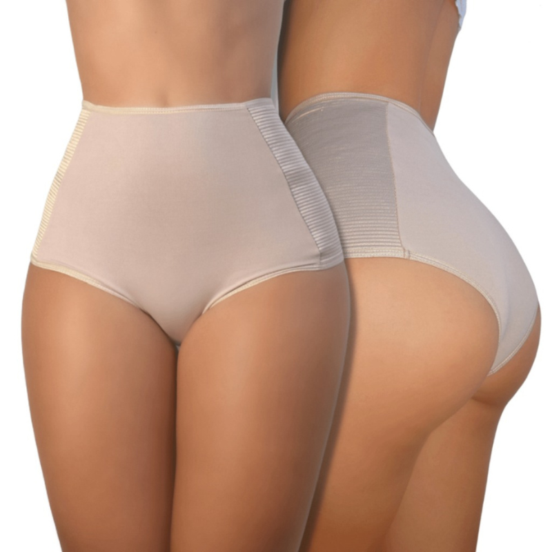 OFERTA - Kit 4 Calcinhas Cinta Modeladora Alta Pressão - Reduz Medidas com Zero Barriga