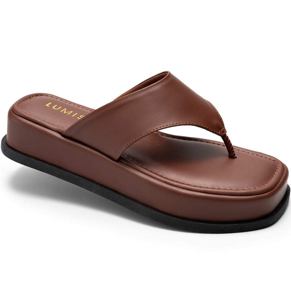 Tamanco Feminino Lumiss Flatform Confortável